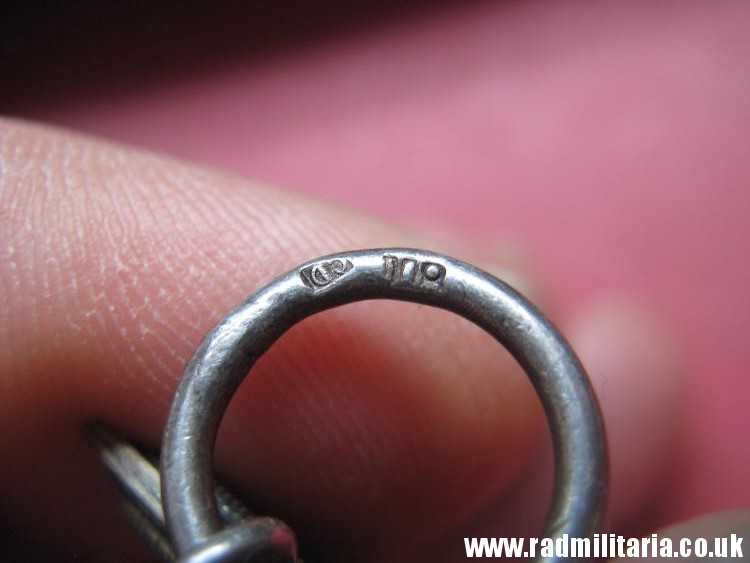 & original WW1 German IRON CROSS 2nd class in good condition, SOLID SILVER frame, marked: "800 C.D." - genuine !! - Image 23