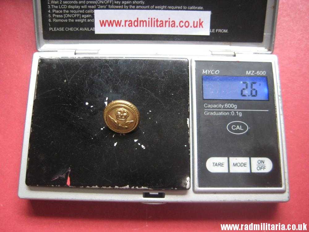 & WW1 RAF - RNAS Royal Naval Air Service BUTTONS in good condition. - SET of 2. Maker: Weldon London - Image 11