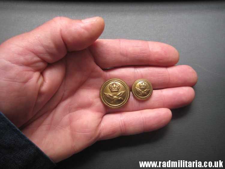 & WW1 RAF - RNAS Royal Naval Air Service BUTTONS in good condition. - SET of 2 - Image 7