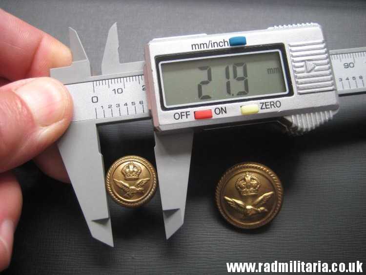 & WW1 RAF - RNAS Royal Naval Air Service BUTTONS in good condition. - SET of 2 - Image 9