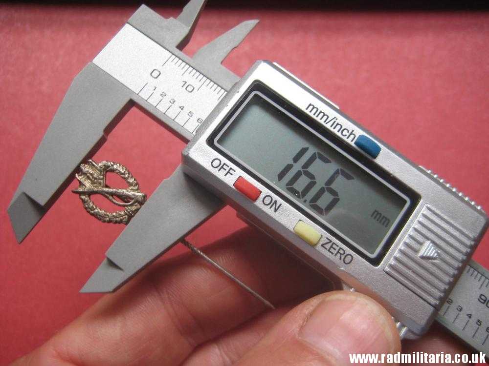 & original WW2 German INFANTRY ASSAULT BADGE - Miniature metal pin BADGE: Infanterie-Sturmabzeichen. - Image 17