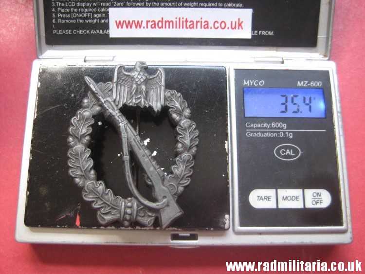 & original post WW2 German INFANTRY ASSAULT BADGE (removed swastika) in good used condition. - Image 20