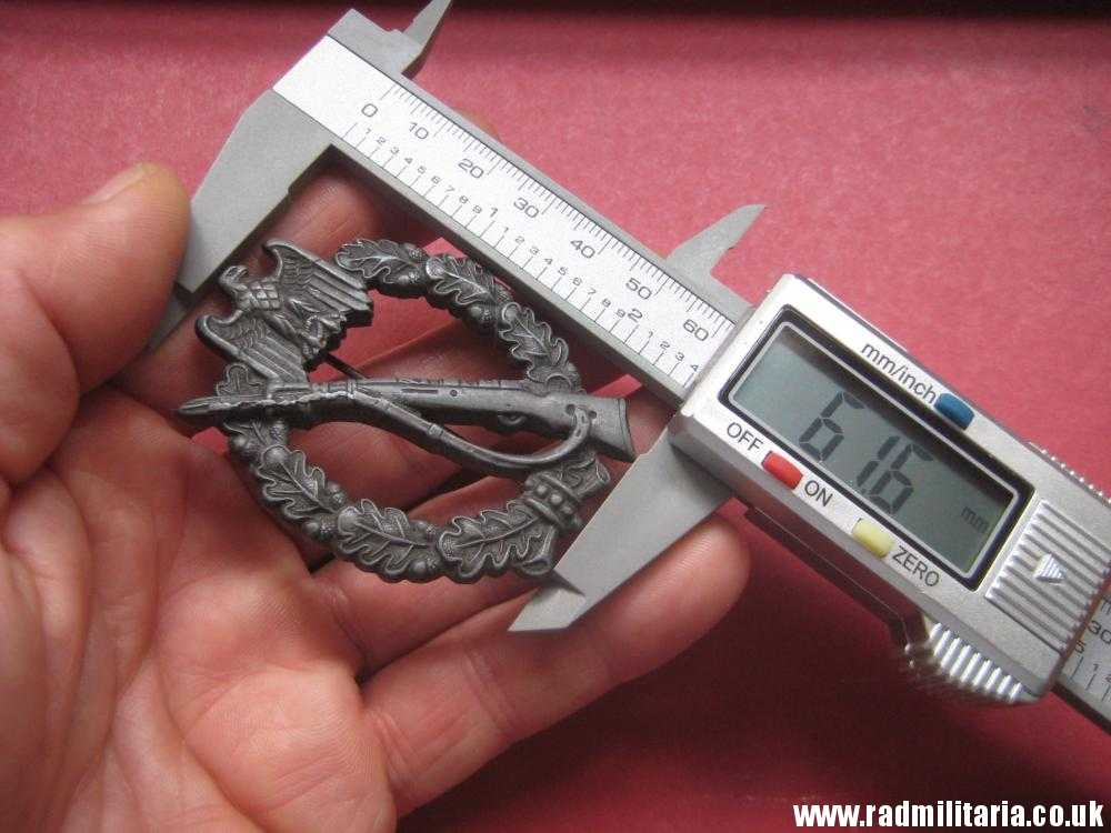 & original post WW2 German INFANTRY ASSAULT BADGE (removed swastika) in good used condition. - Image 18