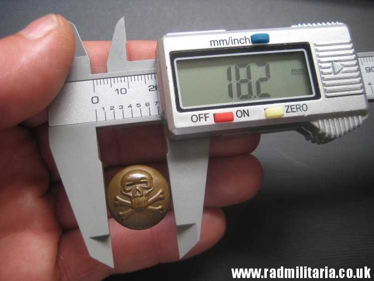 Victorian British MILITARY SKULL BUTTON - 17th Lancers Regiment, maker: FIRMIN & SONS LD, London. - Image 15