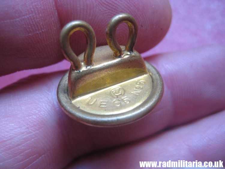 & WW2 German NSDAP BUTTONS with eagle - A PAIR, perfect condition !! - BELT HANGERS. - Image 5