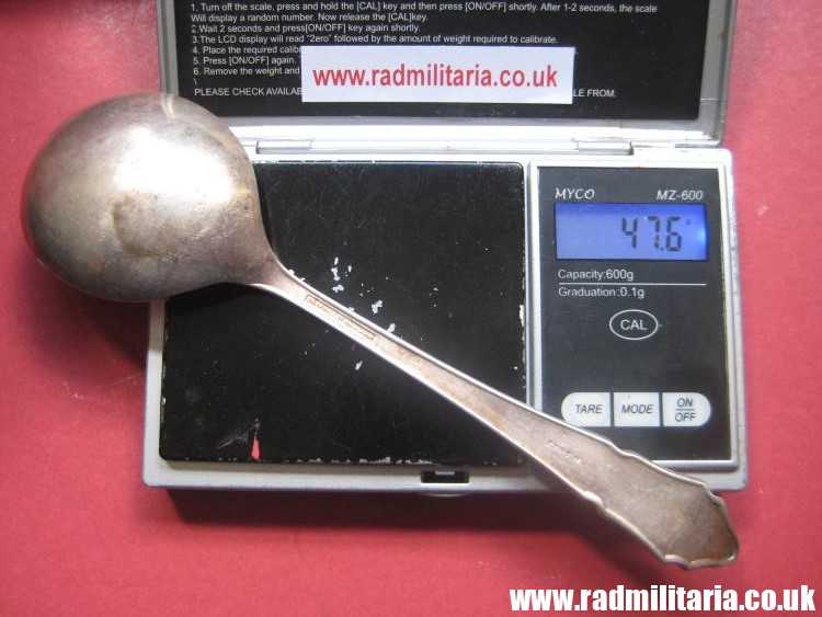 & British PARACHUTE REGIMENT cutlery - large SPOON. SGTs MESS with Parachute badge RARE !! - Image 14