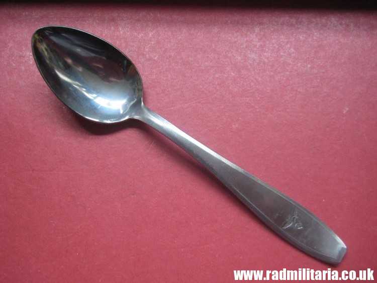 & WW2 German Luftwaffe stainless steel TEA SPOON - original 3rd Reich cutlery MINT CONDITION, 100% genuine. - Image 5