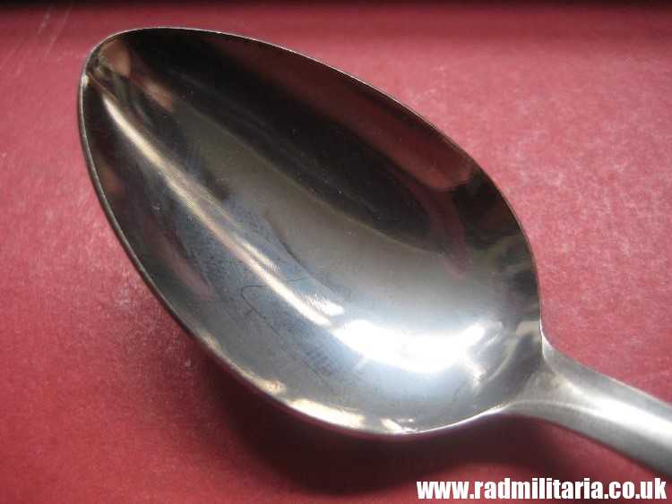 & WW2 German Luftwaffe stainless steel TEA SPOON - original 3rd Reich cutlery MINT CONDITION, 100% genuine. - Image 6