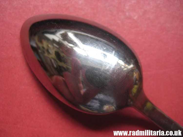 & WW2 German Luftwaffe stainless steel TEA SPOON - original 3rd Reich cutlery MINT CONDITION, 100% genuine. - Image 7