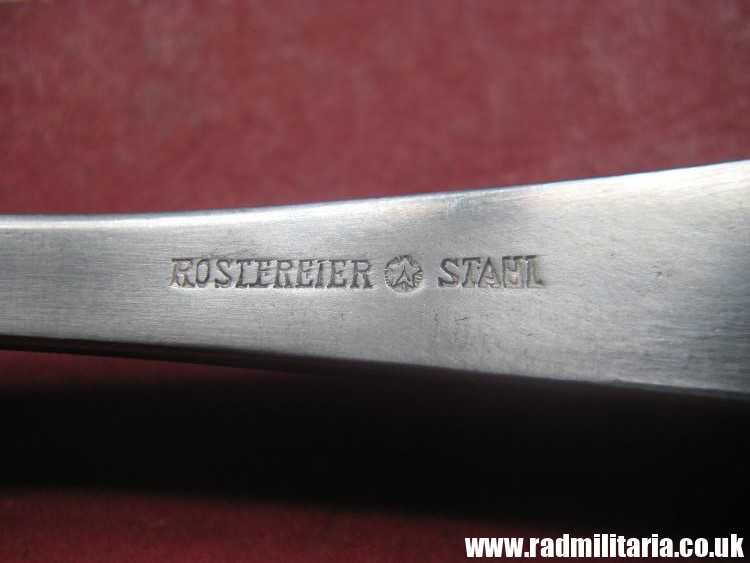 & WW2 German Luftwaffe stainless steel TEA SPOON - original 3rd Reich cutlery MINT CONDITION, 100% genuine. - Image 15