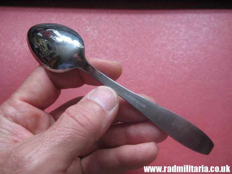 & WW2 German Luftwaffe stainless steel TEA SPOON - original 3rd Reich cutlery MINT CONDITION, 100% genuine. - Image 17