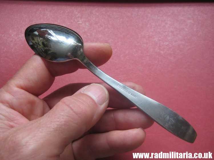& WW2 German Luftwaffe stainless steel TEA SPOON - original 3rd Reich cutlery MINT CONDITION, 100% genuine. - Image 18