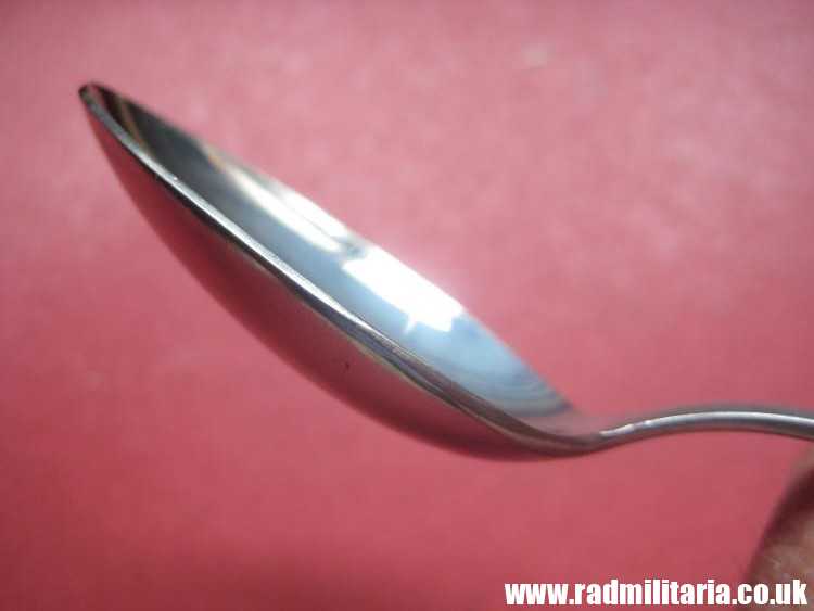 & WW2 German Luftwaffe stainless steel TEA SPOON - original 3rd Reich cutlery MINT CONDITION, 100% genuine. - Image 22