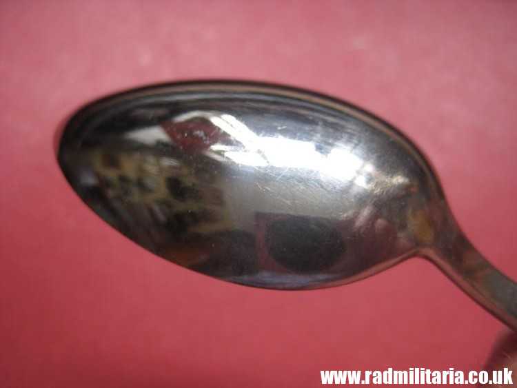 & WW2 German Luftwaffe stainless steel TEA SPOON - original 3rd Reich cutlery MINT CONDITION, 100% genuine. - Image 23