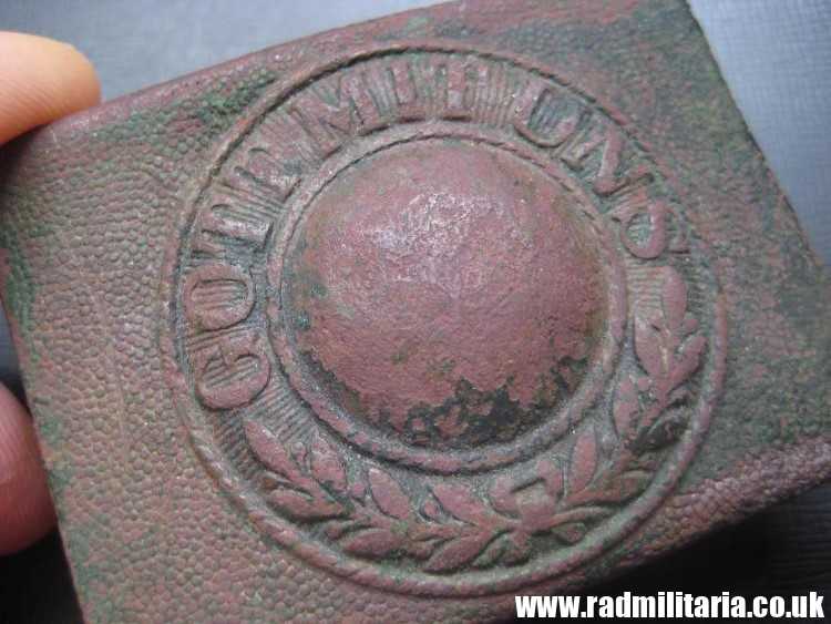 & early WW2 German Army BELT BUCKLE - metal detecting find. - Image 14