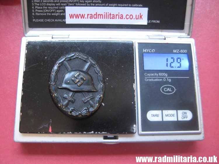 & WW2 original German WOUND BADGE in BLACK in good used condition. - Image 21