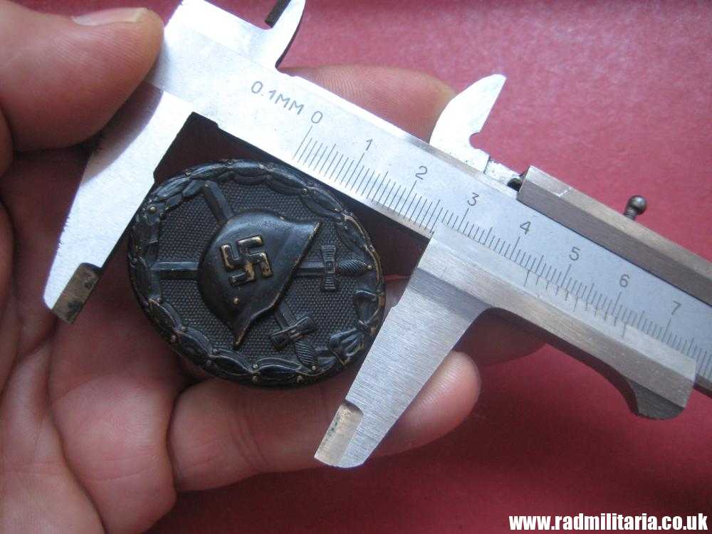 & WW2 original German WOUND BADGE in BLACK in good used condition. - Image 22