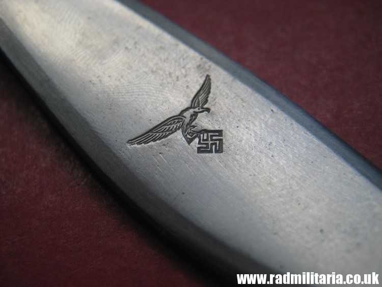 & WW2 German Luftwaffe stainless steel FORK - original 3rd Reich Cutlery, mint condition. Genuine !! - Image 19