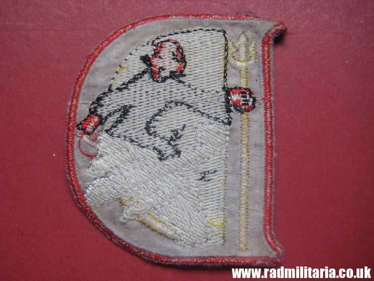 & Vietnam War PATCH - US Air Force "D" Flight 13th Bombardment Squadron - Red Devils. - Image 3