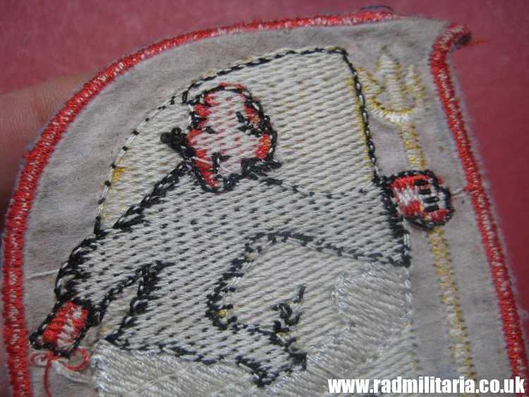 & Vietnam War PATCH - US Air Force "D" Flight 13th Bombardment Squadron - Red Devils. - Image 8