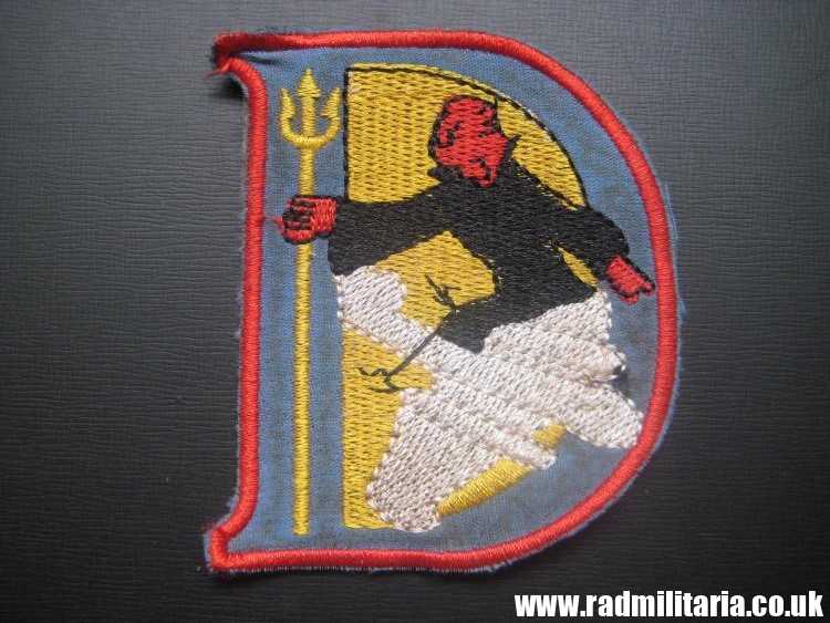 & Vietnam War PATCH - US Air Force "D" Flight 13th Bombardment Squadron - Red Devils. - Image 10
