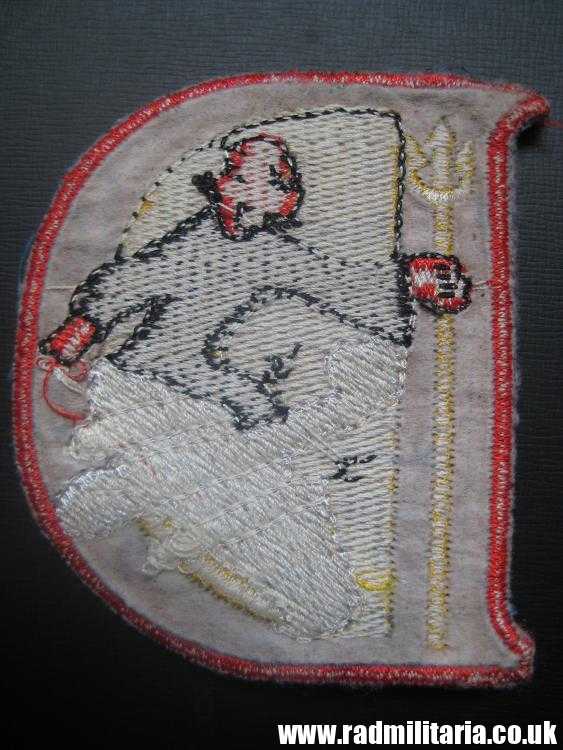 & Vietnam War PATCH - US Air Force "D" Flight 13th Bombardment Squadron - Red Devils. - Image 14