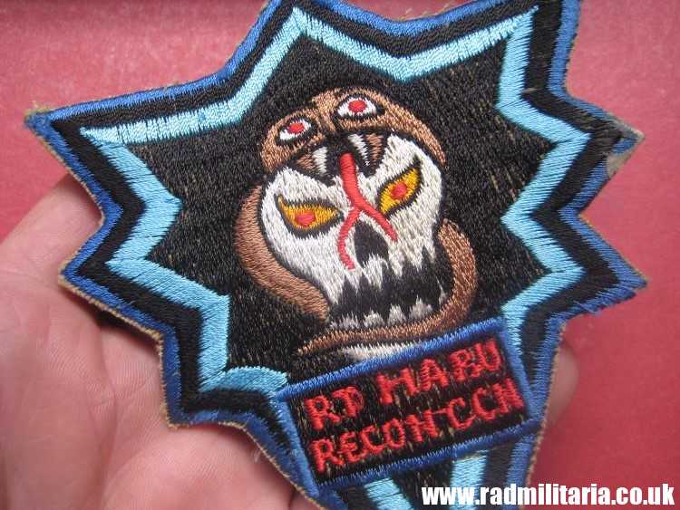 & Vietnam War PATCH - US Army Vietnam Special Forces Reconnaissance Team RT HABU RECONCCH. - Image 7