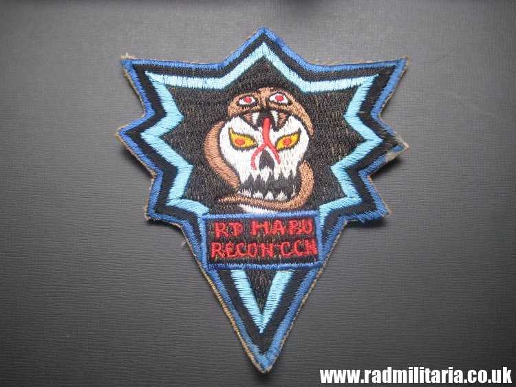 & Vietnam War PATCH - US Army Vietnam Special Forces Reconnaissance Team RT HABU RECONCCH. - Image 8