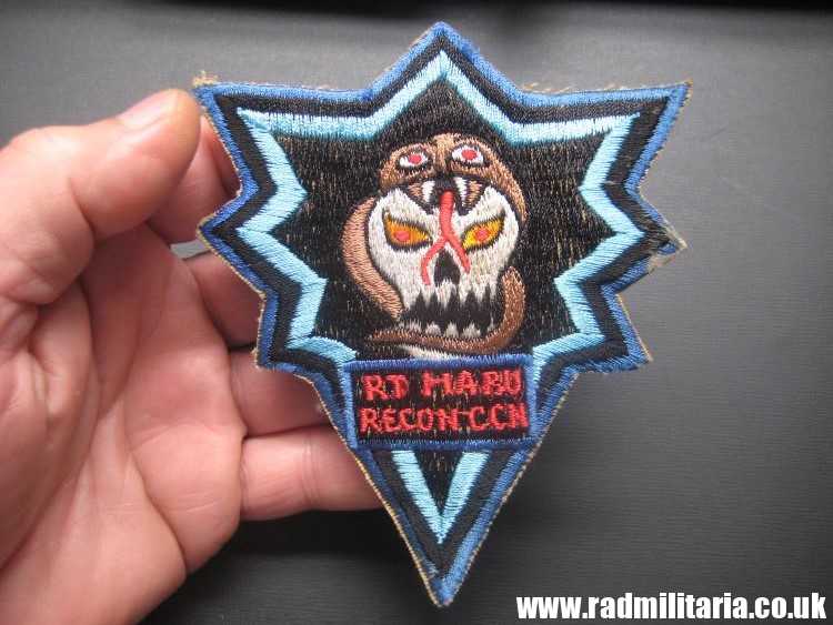 & Vietnam War PATCH - US Army Vietnam Special Forces Reconnaissance Team RT HABU RECONCCH. - Image 10