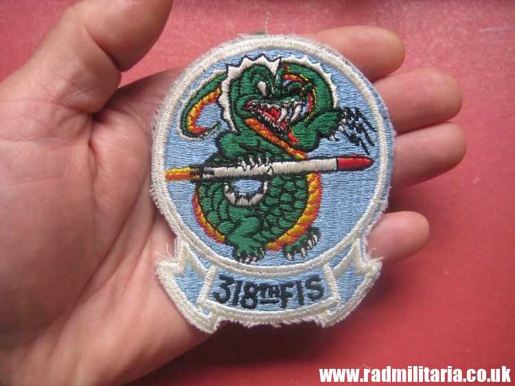 & Vietnam War PATCH - US Air Force 318th Fighter Interceptor Squadron (FIS) - Image 4