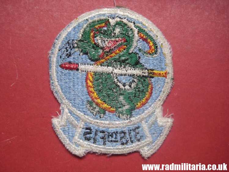 & Vietnam War PATCH - US Air Force 318th Fighter Interceptor Squadron (FIS) - Image 7