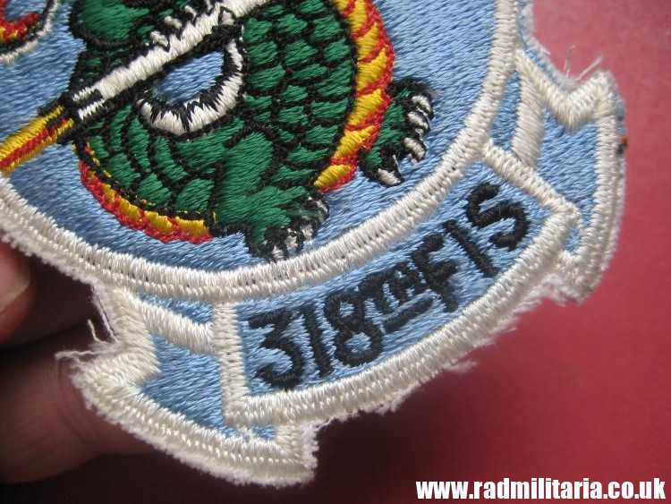 & Vietnam War PATCH - US Air Force 318th Fighter Interceptor Squadron (FIS) - Image 10