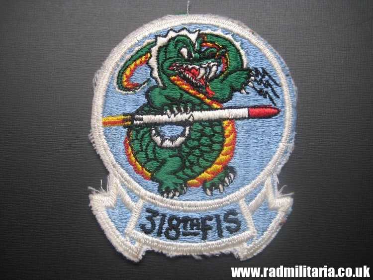 & Vietnam War PATCH - US Air Force 318th Fighter Interceptor Squadron (FIS) - Image 14