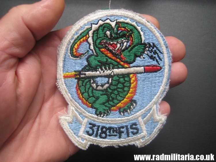 & Vietnam War PATCH - US Air Force 318th Fighter Interceptor Squadron (FIS) - Image 16