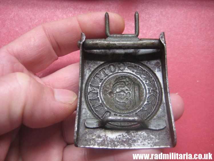 & WW1 German BELT BUCKLE made of steel - GOTT MIT UNS, 100% genuine - as found. - Image 7