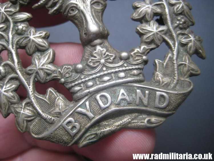 & WW1 British Scottish badge: British Military Cap Badge GORDON HIGHLANDERS - genuine. - Image 5