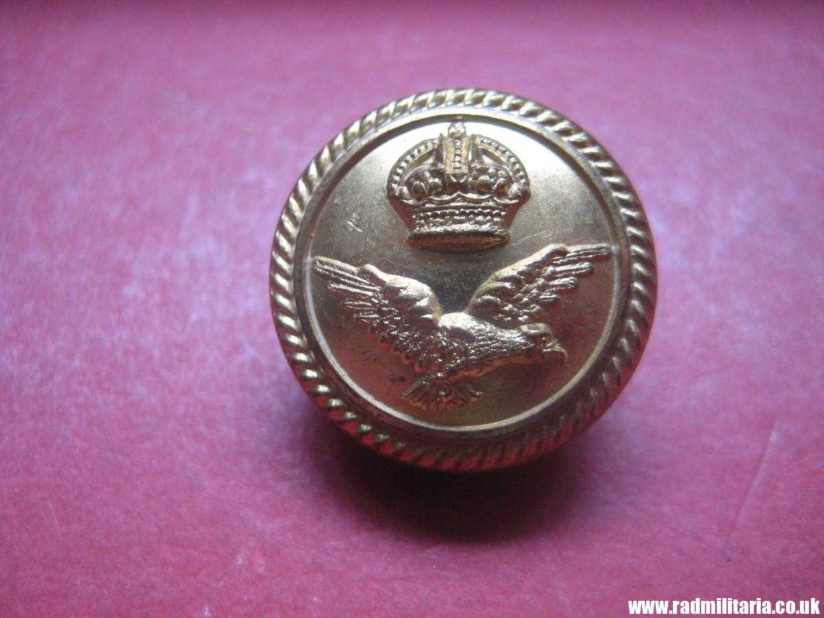 & WW1 RAF - RNAS Royal Naval Air Service tunic BUTTON in mint condition, no maker marks. - Image 2
