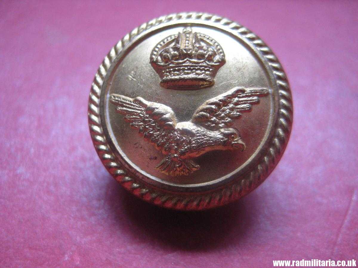 & WW1 RAF - RNAS Royal Naval Air Service tunic BUTTON in mint condition, no maker marks. - Image 5