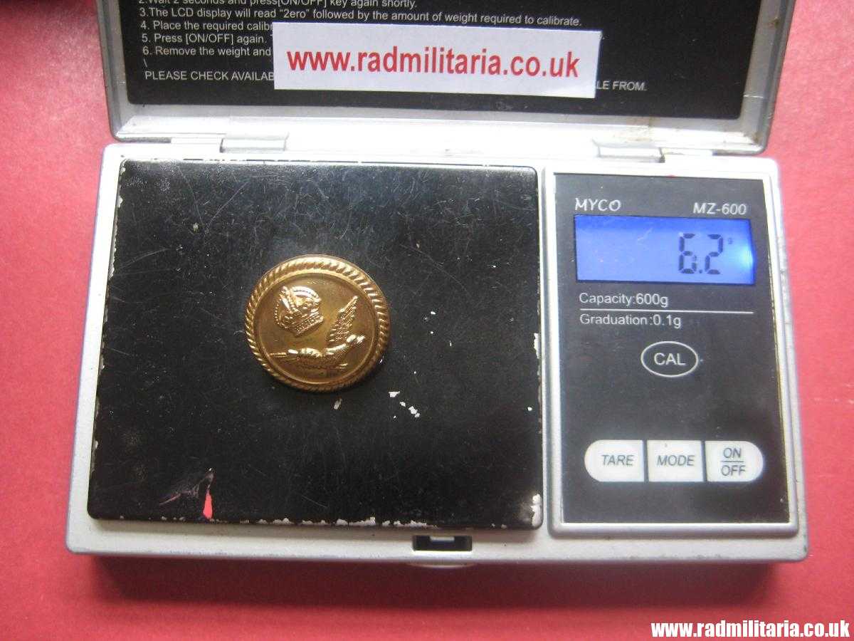 & WW1 RAF - RNAS Royal Naval Air Service tunic BUTTON in mint condition, no maker marks. - Image 9