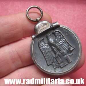 &  WW2 German MEDAL - WINTERSCHLACHT IM OSTEN 1941/42, maker: "65" - genuine !