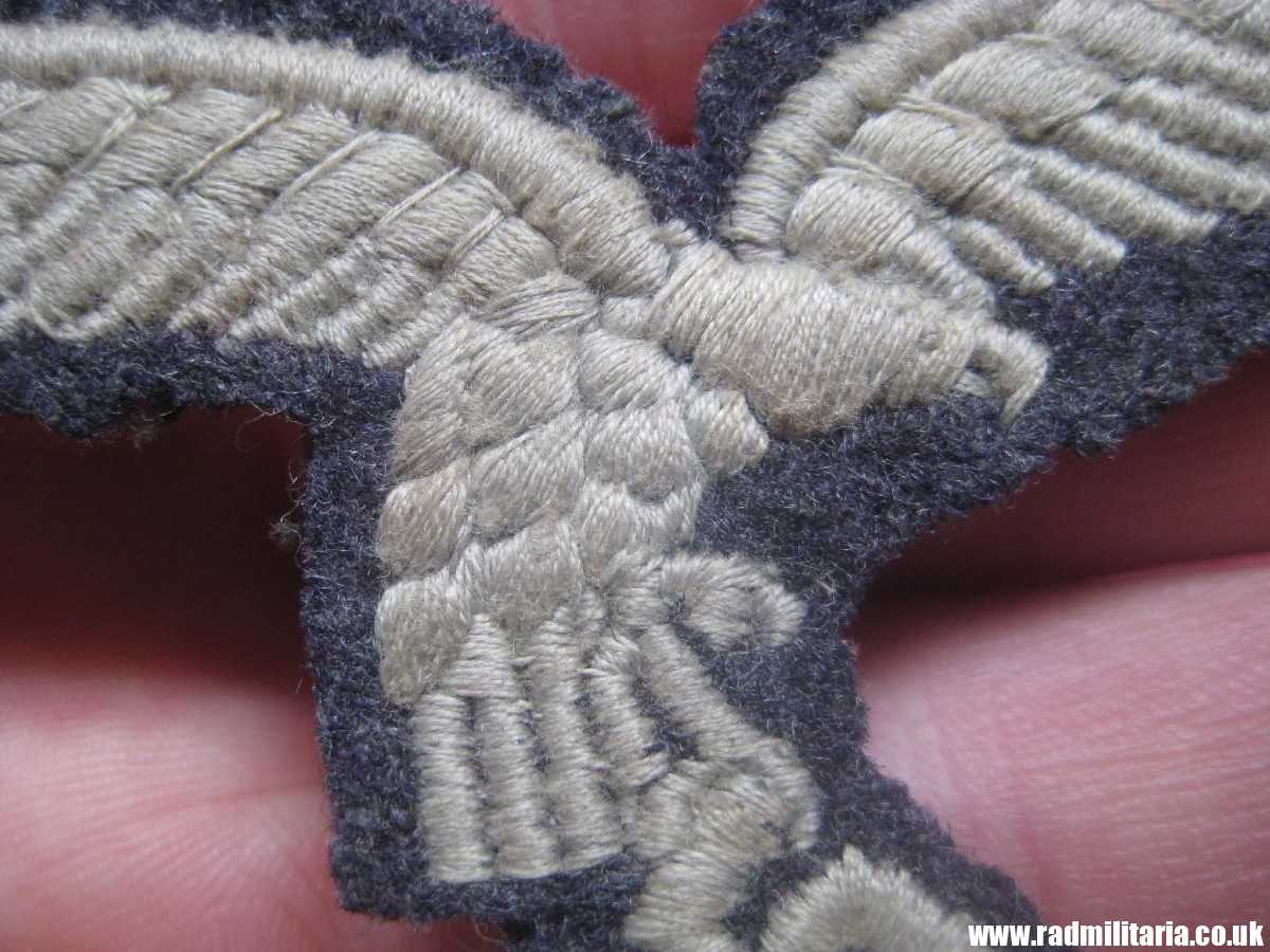 & WW2 German LUFTWAFFE PATCH, Luftwaffe eagle PATCH - genuine. - Image 7