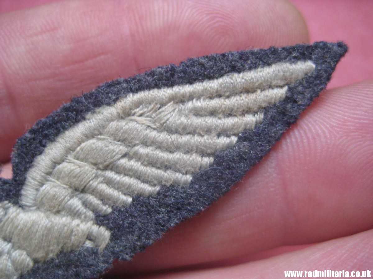& WW2 German LUFTWAFFE PATCH, Luftwaffe eagle PATCH - genuine. - Image 8