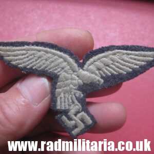 & WW2 German LUFTWAFFE PATCH, Luftwaffe eagle PATCH - genuine.