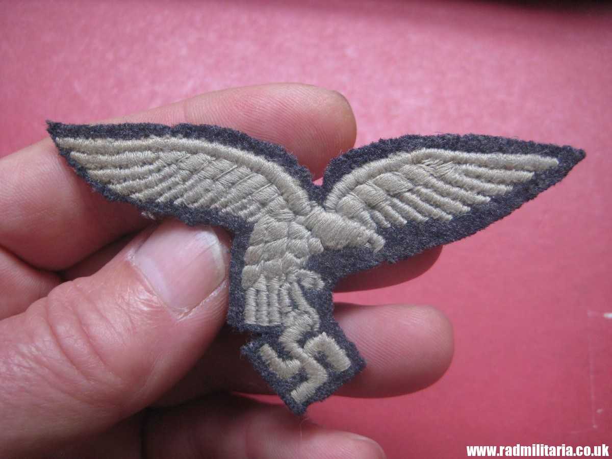 & WW2 German LUFTWAFFE PATCH, Luftwaffe eagle PATCH - genuine.