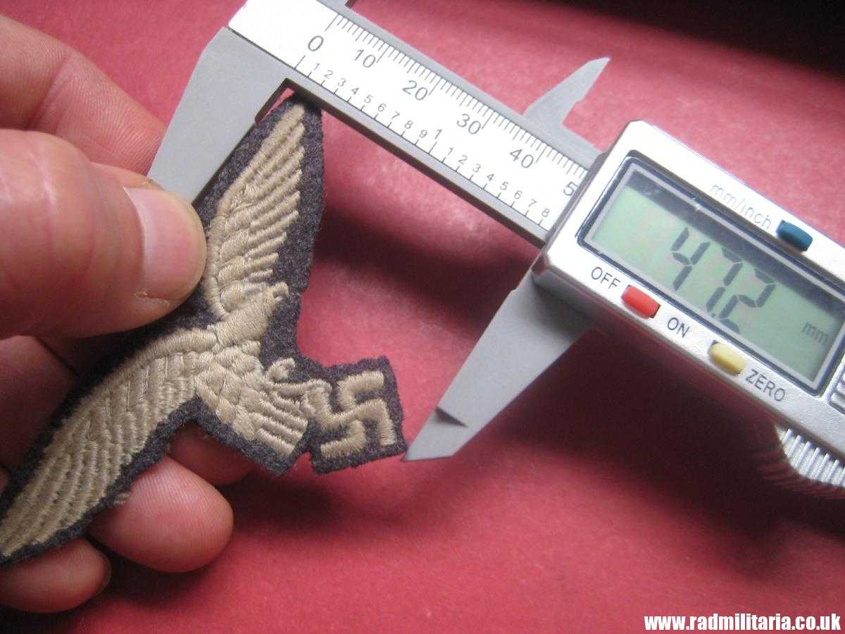 & WW2 German LUFTWAFFE PATCH, Luftwaffe eagle PATCH - genuine. - Image 17