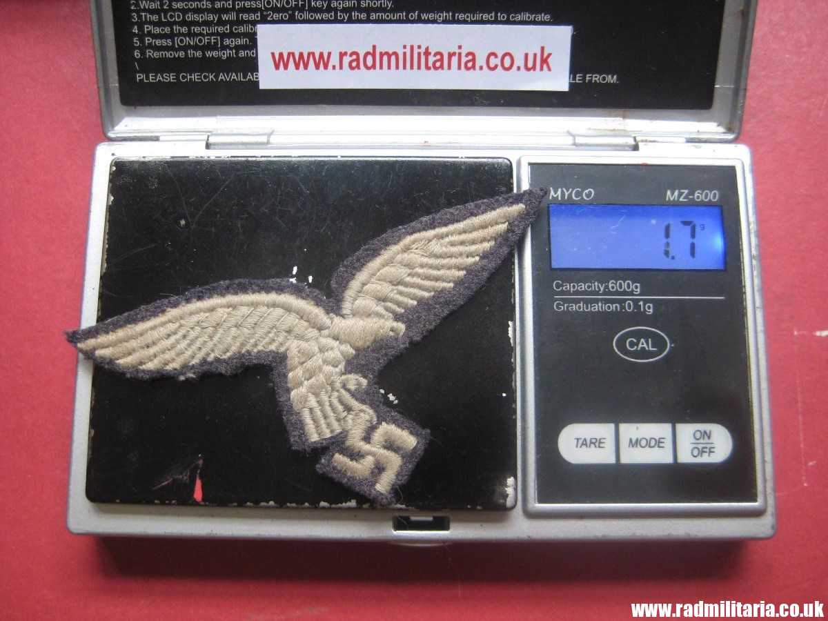 & WW2 German LUFTWAFFE PATCH, Luftwaffe eagle PATCH - genuine. - Image 18