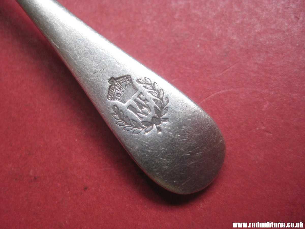 & WW2 British RAF cutlery - small TEA SPOON with date 1929 - RAF Royal Air Force. - Image 6