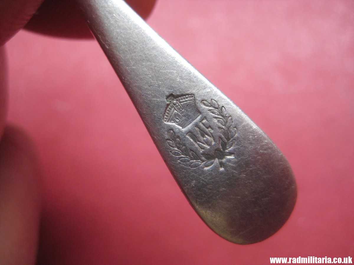 & WW2 British RAF cutlery - small TEA SPOON with date 1929 - RAF Royal Air Force. - Image 7