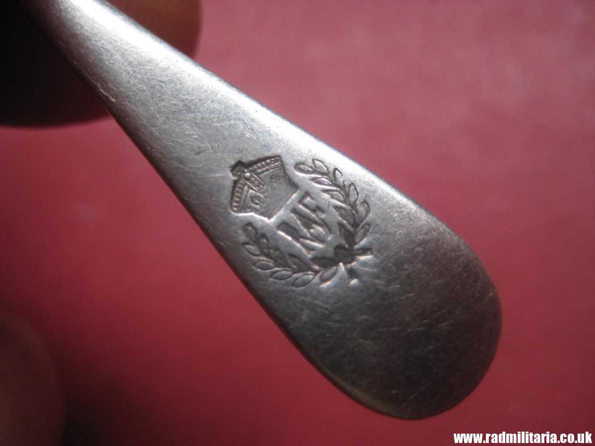 & WW2 British RAF cutlery - small TEA SPOON with date 1929 - RAF Royal Air Force. - Image 8