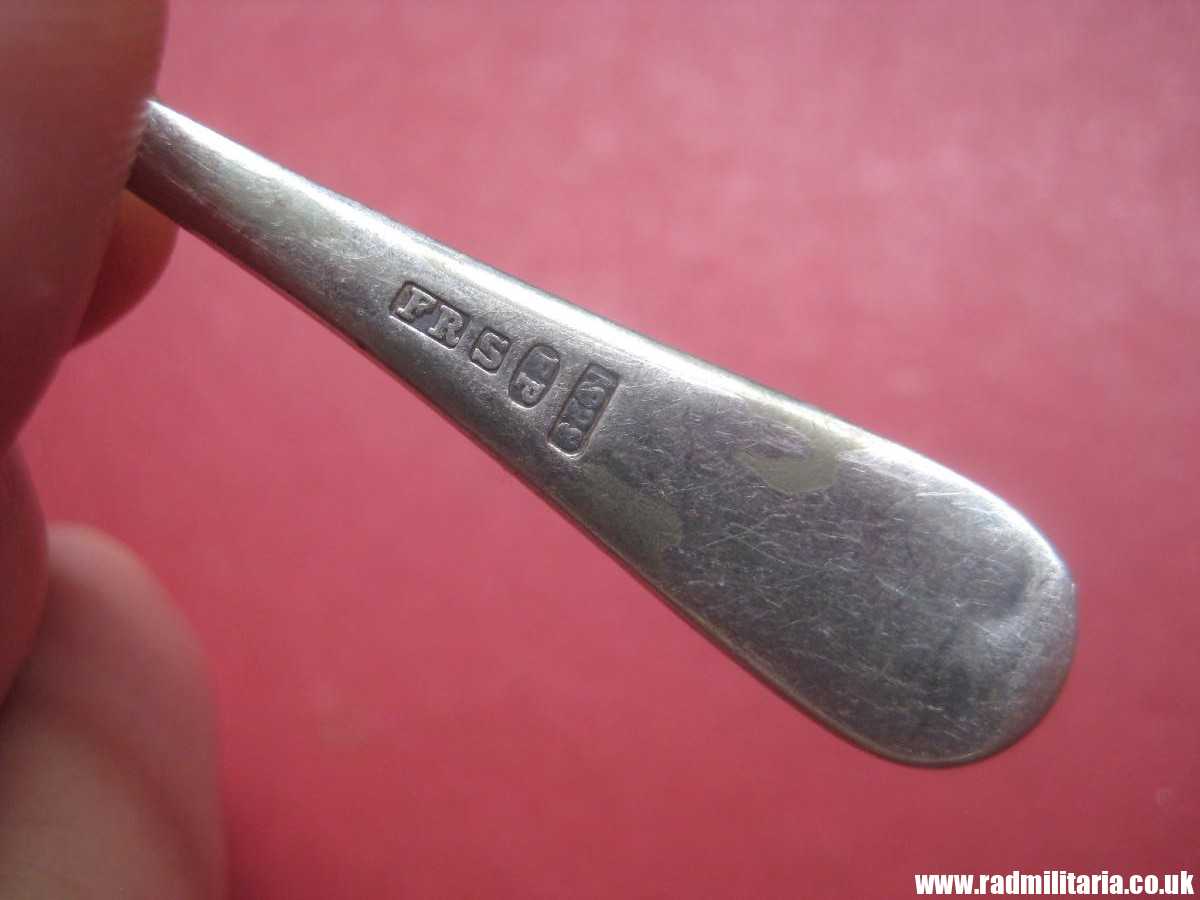 & WW2 British RAF cutlery - small TEA SPOON with date 1929 - RAF Royal Air Force. - Image 11